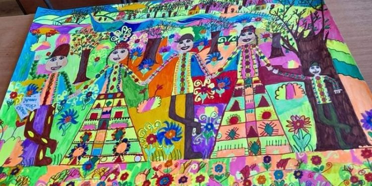 Най-пъстрата рисунка