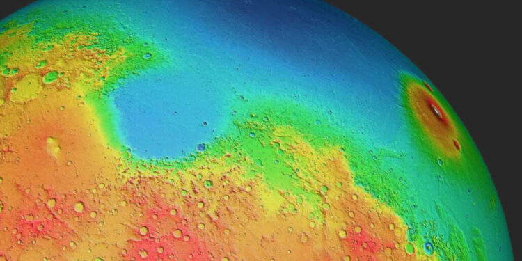 Обвивката на Марс е по-дебела от земната