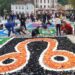 900 деца изписаха глаголицата на площада в Кюстендил